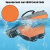 Dog Life Jacket; Reflective Dog Safety Vest Adjustable Pet Life Preserver with Strong Buoyancy and Durable Rescue Handle for Swimming; Surfing; B