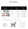 Leather dog collar; Leather Dog Collar Soft Padded Breathable Adjustable Tactical Pet Collar with Durable Metal Buckle for Small Medium Large Dog