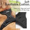 Dog Harness; No-Pull Pet Harness with 2 Leash Clips; Adjustable Soft Padded Dog Vest; Reflective No-Choke Pet Oxford Vest with Easy Control Handl