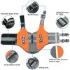 Dog Life Jacket; Reflective Dog Safety Vest Adjustable Pet Life Preserver with Strong Buoyancy and Durable Rescue Handle for Swimming; Surfing; B