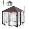 Dog Kennel, Welded Wire Heavy Duty Dog Run, Dog Kennel Outside